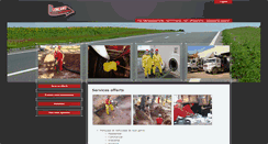 Desktop Screenshot of leblancenvironnement.com